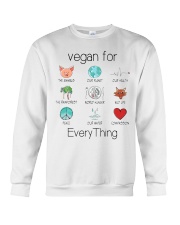 vegan for every thing Crewneck Sweatshirt thumbnail