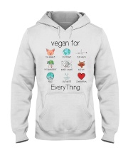 vegan for every thing Hooded Sweatshirt thumbnail