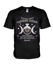 Witch brew caffeine potion V-Neck T-Shirt thumbnail
