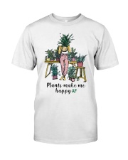 Plants make me happy AF Premium Fit Mens Tee tile