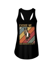 Your birdfeeder is empty Ladies Flowy Tank tile