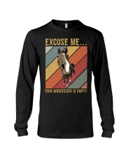 Your birdfeeder is empty Long Sleeve Tee tile