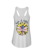 Live a little Ladies Flowy Tank tile