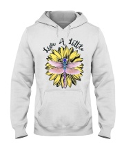 Live a little Hooded Sweatshirt tile