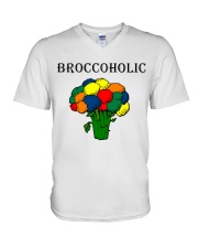Broccoholic V-Neck T-Shirt thumbnail
