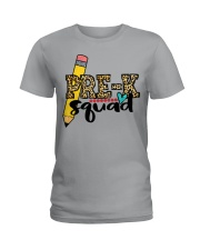 Pre k squad Ladies T-Shirt tile