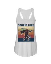 Stupid tree Ladies Flowy Tank thumbnail