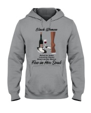 Black women Hooded Sweatshirt tile