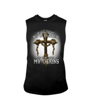 Cross chain Sleeveless Tee thumbnail