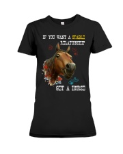 Get a horse Premium Fit Ladies Tee thumbnail