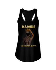 Black queen Ladies Flowy Tank tile