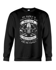 My family is protected by Odin Crewneck Sweatshirt thumbnail