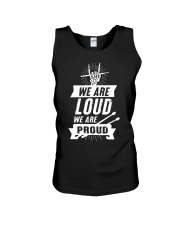 We are loud we are proud Unisex Tank thumbnail