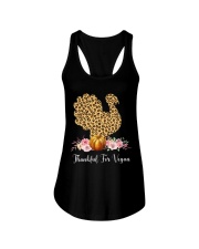 Thankful for vegan Ladies Flowy Tank thumbnail