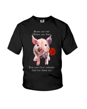 You can't eat animalss Youth T-Shirt thumbnail