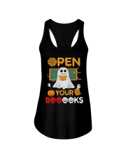 Open your books Ladies Flowy Tank thumbnail