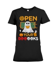 Open your books Premium Fit Ladies Tee thumbnail