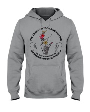 Tattoos and percing Hooded Sweatshirt tile
