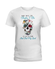 And into the garden Ladies T-Shirt front