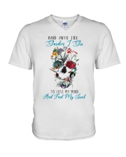 And into the garden V-Neck T-Shirt thumbnail