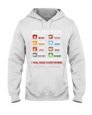 I will read everywhere Hooded Sweatshirt tile
