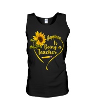 Happiness is being a teacher Unisex Tank thumbnail