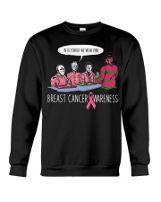 In october we wear pink Crewneck Sweatshirt tile
