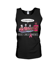 In october we wear pink Unisex Tank tile