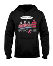 In october we wear pink Hooded Sweatshirt tile