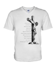 Jesus V-Neck T-Shirt tile