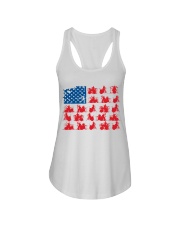 Drummer america Ladies Flowy Tank thumbnail