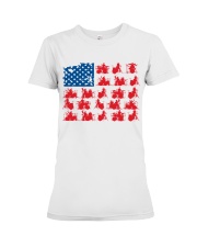 Drummer america Premium Fit Ladies Tee thumbnail
