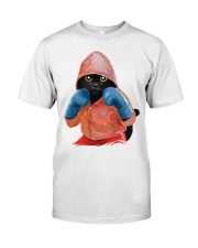 Cat boxing Classic T-Shirt tile