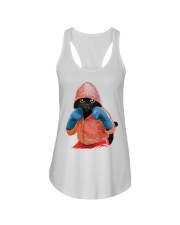 Cat boxing Ladies Flowy Tank tile