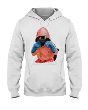 Cat boxing Hooded Sweatshirt tile