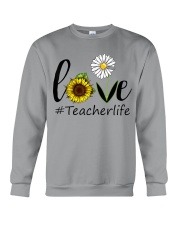 Love teacher life Crewneck Sweatshirt tile