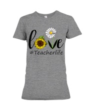 Love teacher life Premium Fit Ladies Tee tile