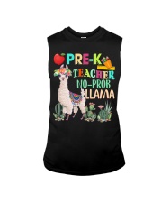 Pre K teacher no prob llama Sleeveless Tee thumbnail