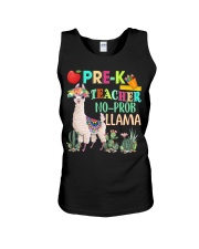 Pre K teacher no prob llama Unisex Tank thumbnail