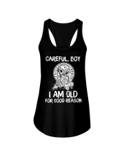 I am lod for good reason Ladies Flowy Tank thumbnail
