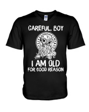 I am lod for good reason V-Neck T-Shirt thumbnail