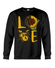 Sunflower drum Crewneck Sweatshirt thumbnail