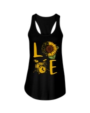 Sunflower drum Ladies Flowy Tank thumbnail