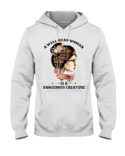 A well-read woman Hooded Sweatshirt tile