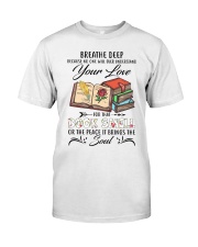 Book smell Premium Fit Mens Tee tile
