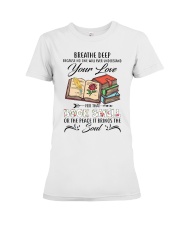 Book smell Premium Fit Ladies Tee tile