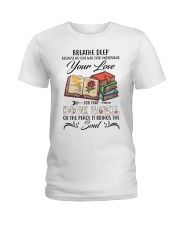 Book smell Ladies T-Shirt front