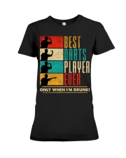 Best darts player Premium Fit Ladies Tee thumbnail