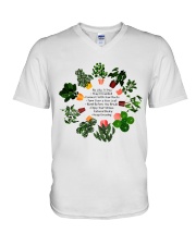 Be like a tree V-Neck T-Shirt thumbnail