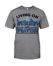 Insulin and prayer Classic T-Shirt tile